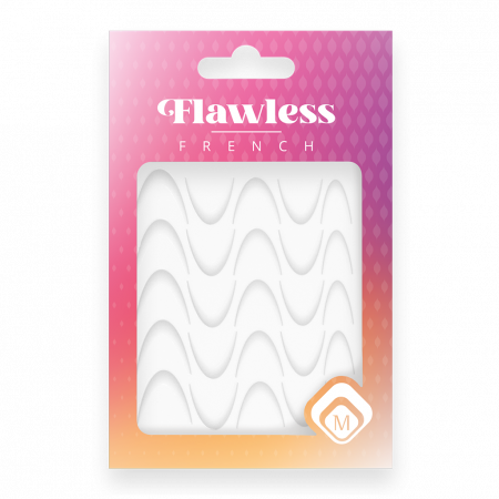 Fóliák és Matricák - Francia Mosolyvonal French Flawless Matrica Fehér