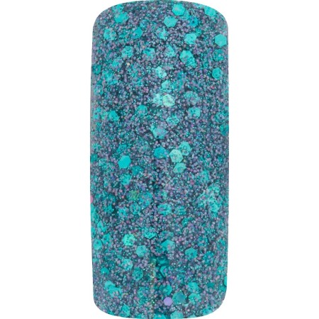 Műköröm alapanyagok - Acrilic Pro Formula Blue Glit. Cocktail