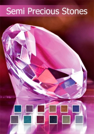 Műköröm alapanyagok - Acrilic Pro Formula Semi Precious Stones