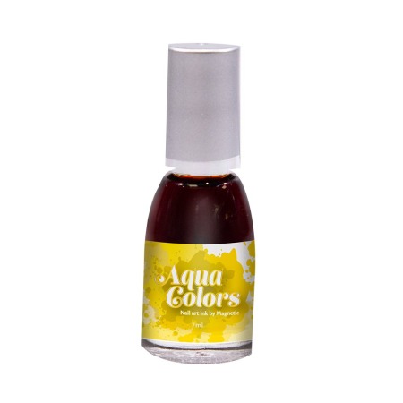 Nail Art és Díszítés - Folyékony Akvarell, köröm, Magnetic, Sárga 7Ml