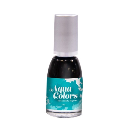 Nail Art és Díszítés - Folyékony Akvarell, köröm, Magnetic, Türkíz,7 Ml