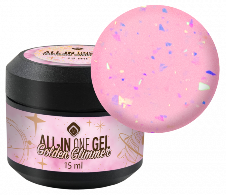 All-In One Gel - All-In One Gel Golden Glimmer TPO FREE 15 ml