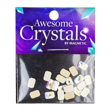 Kövek,Csillámporok - AWESOME CRYSTALS SQUARE 20 BUC