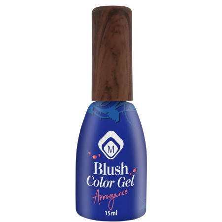 Baza semipermanenta Albastru inchis Blush Gel Arrogance 15 ml [2]