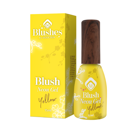 Baza semipermanenta Blush Neon Yellow 15 ml [1]