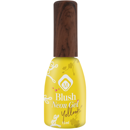 Baza semipermanenta Blush Neon Yellow 15 ml [2]