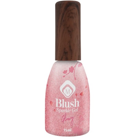 Baza semipermanenta Blush Sparkle Glowy 15 ml [1]