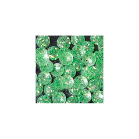 Kövek,Csillámporok - Decor Punctiform Blig-Bling Verde Deschis