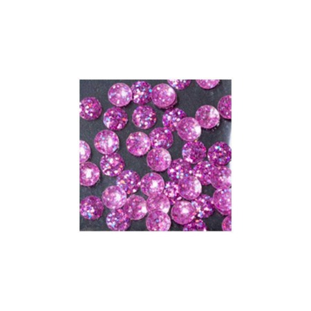 Kövek,Csillámporok - Decor Punctiform Bling-Bling Fuchsia