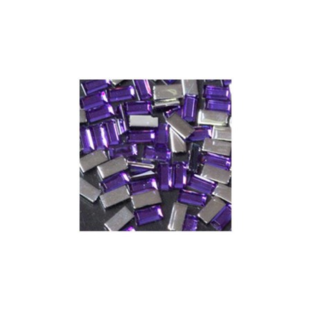 Kövek,Csillámporok - Dreptunghi Violet