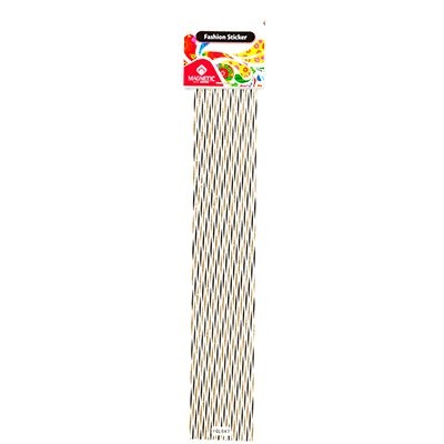 Fóliák és Matricák - Fashion Sticker 47 Gold /Black
