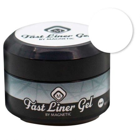 Műköröm alapanyagok - Fast Liner Gel Alb 8 ml TPO FREE