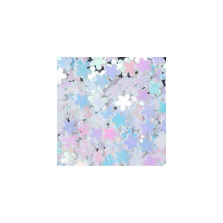 Kövek,Csillámporok - Floricele Albe Holograma