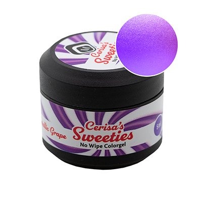 Cerisa's sweeties gél - Cerisa Sweeties gél Koptatott fém szín