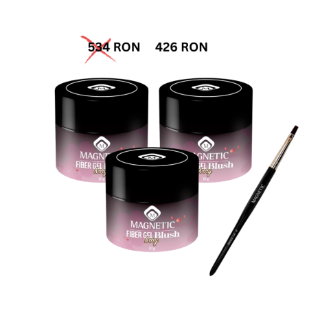 Zselék - Gel Constructor Fiber Gel Blush Ivory 30 gr