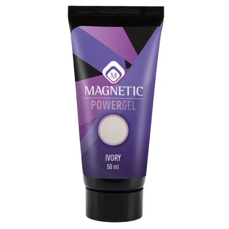 Műköröm alapanyagok - Gel de Constructie PowerGel Ivory Magnetic TPO FREE 50 ml