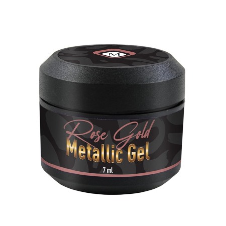 Gel color cu efect metalic rose gold [1]