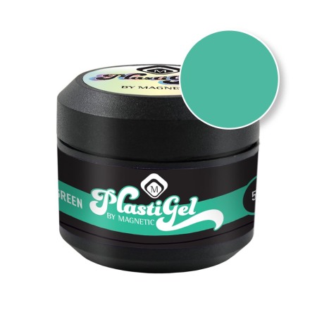 Műköröm alapanyagok - Gel Uv Plastilina Verde Turquoise 3D TPO FREE