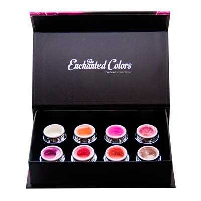 Műköröm alapanyagok - Geluri Colorate Enchanted Colors Kit 2 TPO FREE