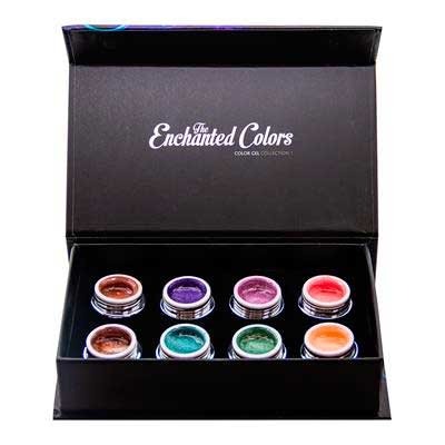 Műköröm alapanyagok - Geluri Colorate Enchanted Colors Kit TPO FREE