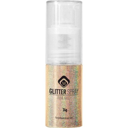 Kövek,Csillámporok - Glitter Spray Hologram Gold