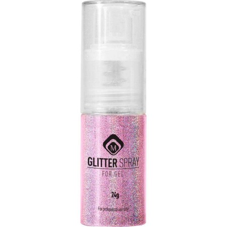 Kövek,Csillámporok - Glitter Spray Hologram Pink