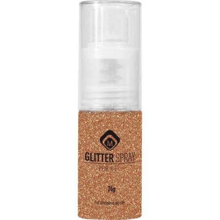 Kövek,Csillámporok - Glitter Spray Rose Gold 24G