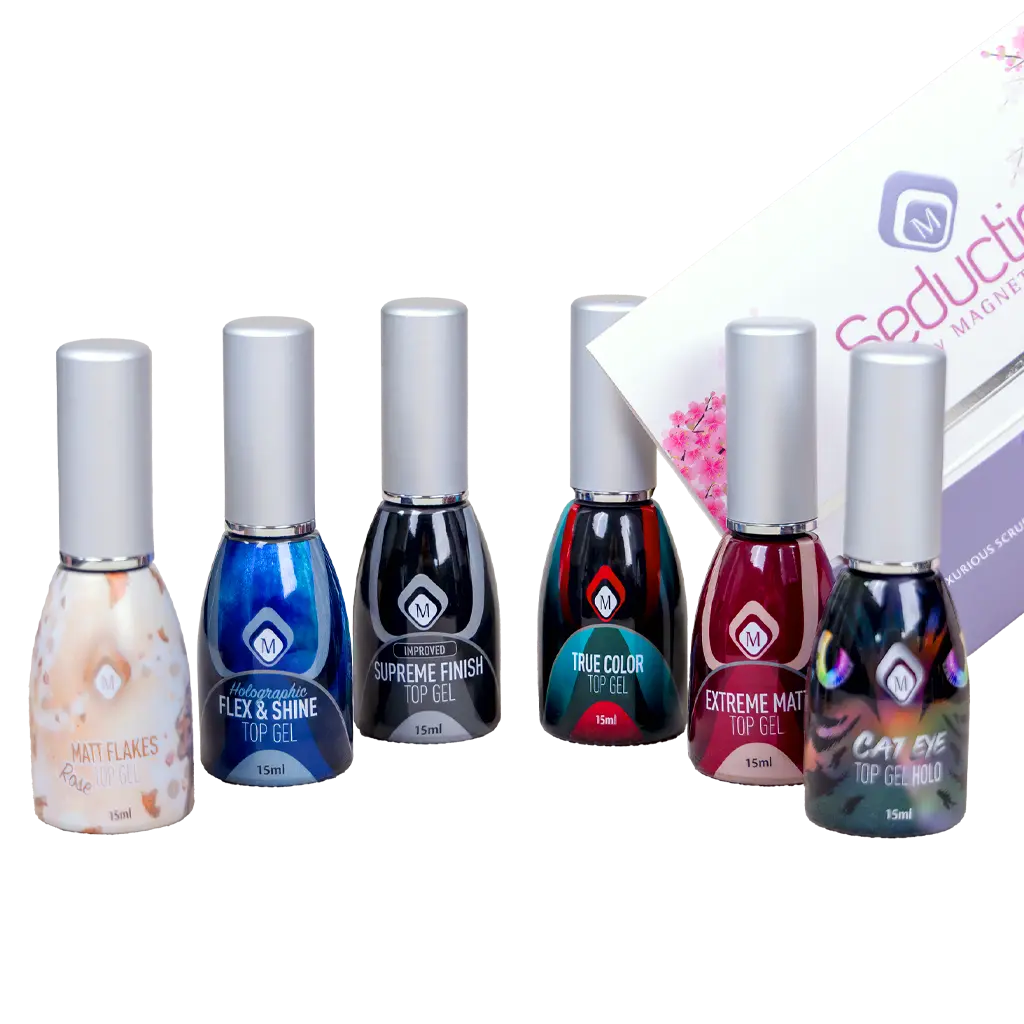 Kit Unghii - Kit unghii TopGel – Set profesional pentru unghii cu geluri de finish