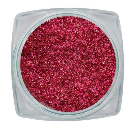 Króm és pigmentporok - Magnetic Chrome Sparkle Red