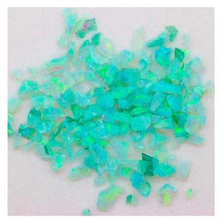 Kövek,Csillámporok - Magnetic Opals Sea Blue