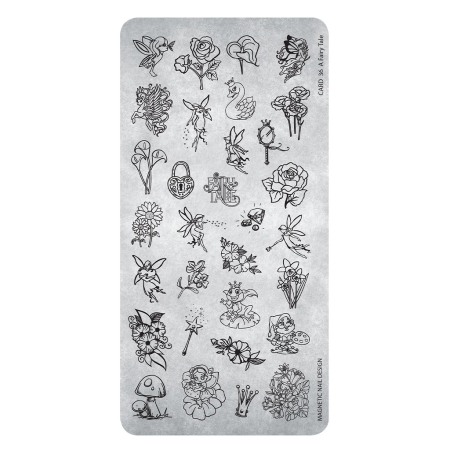 Sistem de Stampilare - Matrita Din Metal Nr.36 Zana Din Poveste