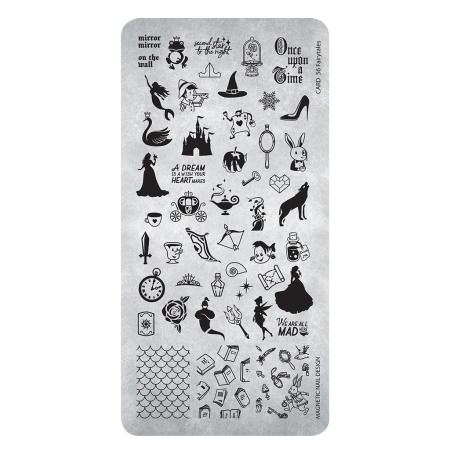 Sistem de Stampilare - Matrita metal STAMPING PLATE 56 FAIRYTALES