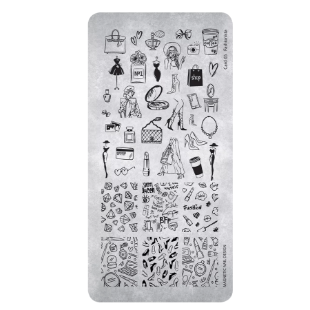 Sistem de Stampilare - Matrita Stampila 65 FASHIONISTA