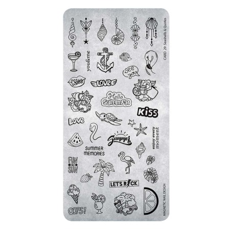 Sistem de Stampilare - Matrita Stampila Nr 29 Scoici & Quotes