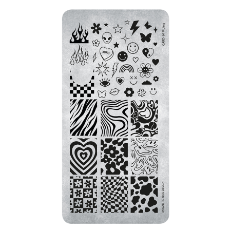 Sistem de Stampilare - Matrita stampila STAMPINGPLATE 64 VIBING