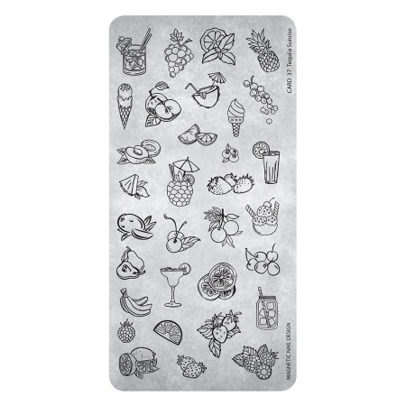 Sistem de Stampilare - Matrita Unghii Tequilla Sunrise 37