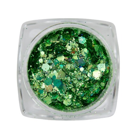 Kövek,Csillámporok - Metal Inlay Verde