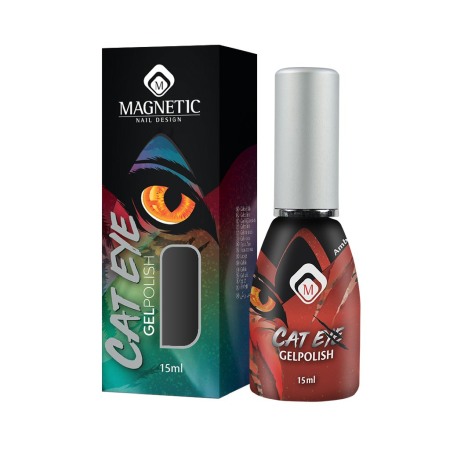 Ojă Semipermanentă, Cat eye, Gelpolish, Amber, TPO FREE 15 Ml [1]