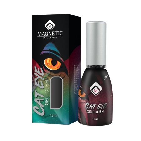 Ojă Semipermanentă, Cat eye, gelpolish, Glitz TPO FREE 15 Ml [1]