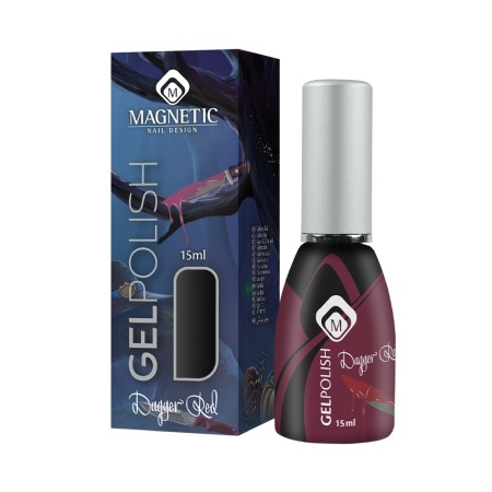 Oja Semipermanenta, DAGGER RED 15ml [3]