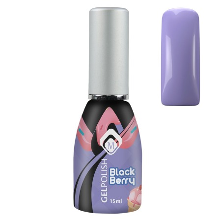 Oja semipermanenta Gelpolish Black Berry 15 ml [1]