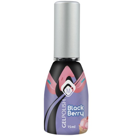Oja semipermanenta Gelpolish Black Berry 15 ml [2]