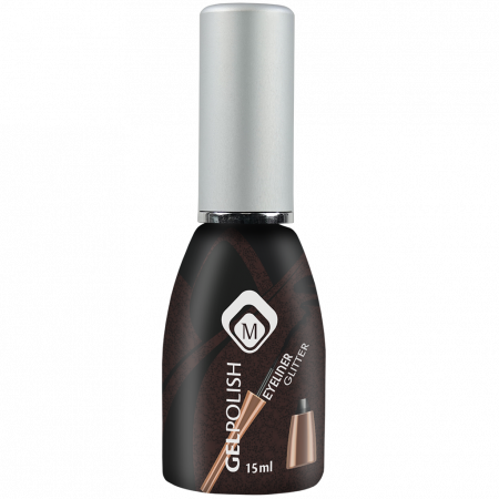 Oja Semipermanenta Gelpolish Eyeliner Glitter TPO FREE   15 ml [2]