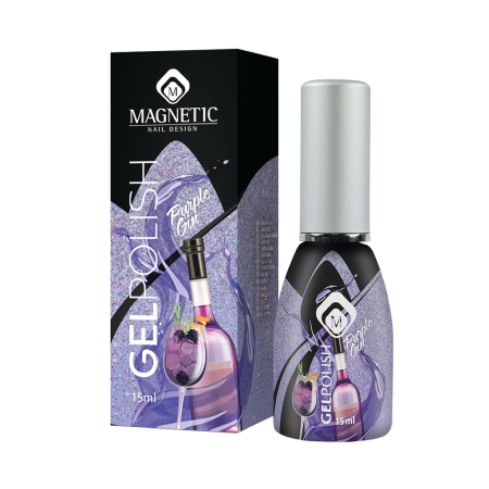 Oja semipermanenta GELPOLISH FESTIVAL FEVER PURPLE GIN 4 [1]