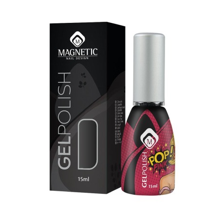 Géllakk, Gelpolish, Pop Rózsaszín, 15 Ml [2]