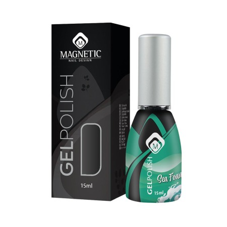 Ojă Semipermanentă, Gelpolish, Sea Foam, 15 Ml [2]