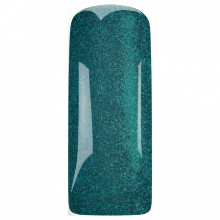 Lakkok - Félpermanens Körömlakk Gelpolish Teal Tease Glitter 15 ml