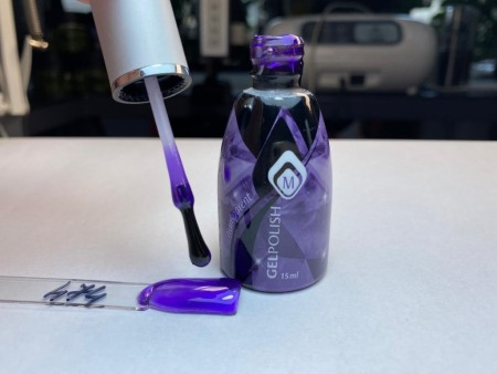 Ojă Semipermanentă, Glass Violet, 15 Ml [2]