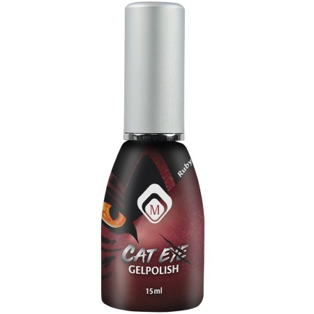 Géllakk, cat eye, Rubin, 15 Ml [1]