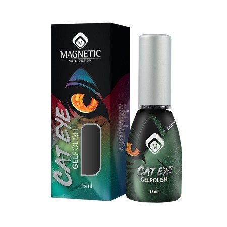 Géllakk, Cat Eye, Emerald, 15 Ml [2]